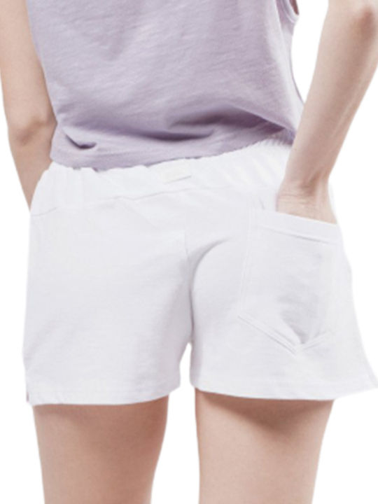 Femei Pantaloni scurți Pantaloni scurți Alb