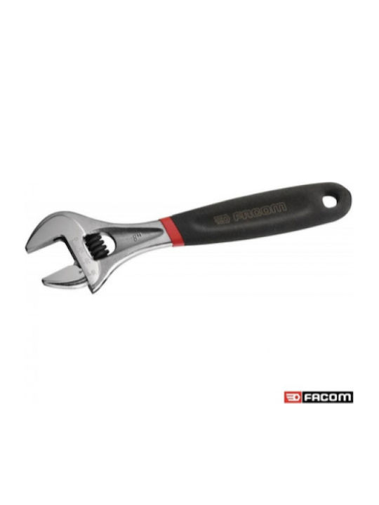 Facom French Wrench with Adjustable Opening 33mm and Anti-Slip Handle 200mm 8"