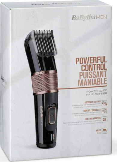 Babyliss Rechargeable Hair Clipper Black E974E