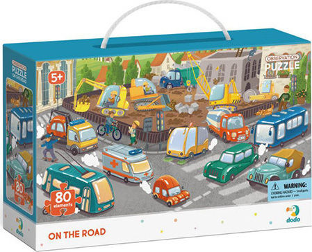 Παιδικό Puzzle Observation On Road για 5+ Ετών 80pcs Dodo