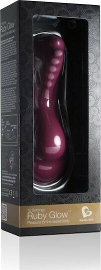 Rocks Off Ruby Glow Dusk Seated Vibrator Mini Κλειτοριδικός Δονητής 6.2cm Purple