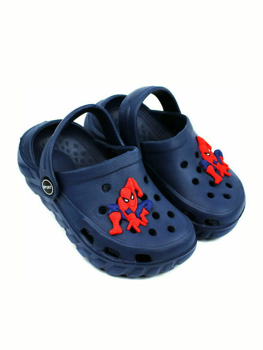 Spiderman Παιδικά Σαμπό Θαλάσσης Navy Μπλε