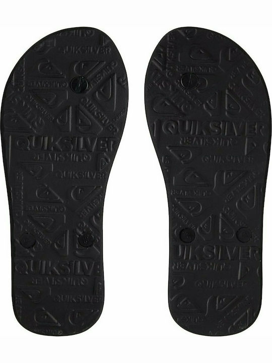 Παιδικές Σαγιονάρες Flip Flops Μαύρες Molokai Wordblock Volley