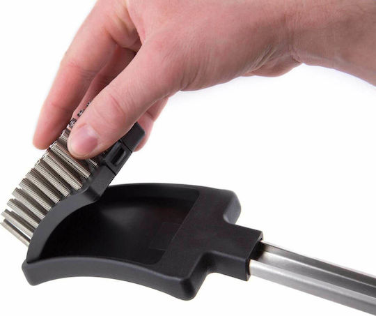Broil King BBQ Cleaning Brush 47cm with Metal Coils 3pcs