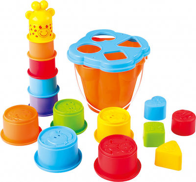 Playgo Stacking Toy Καμηλοπάρδαλη Δραστηριοτήτων for 12++ Months