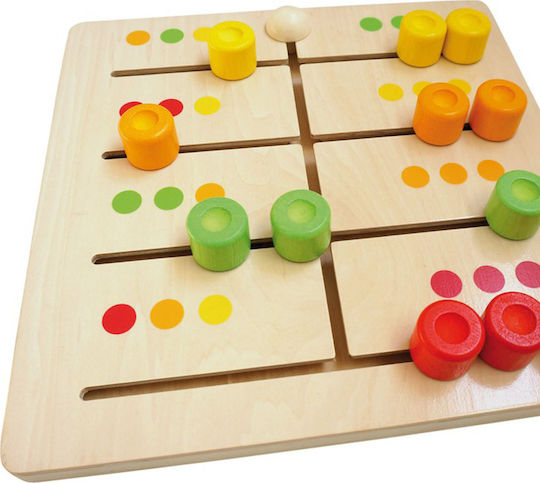 Andreu Toys Βρεφικό Παιχνίδι Matching Sliding Game από Ξύλο για 12+ Μηνών
