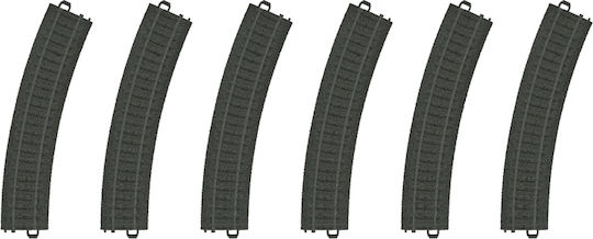 Marklin Curved Track (R1) Ράγες Σιδηρόδρομου για 3+ Ετών
