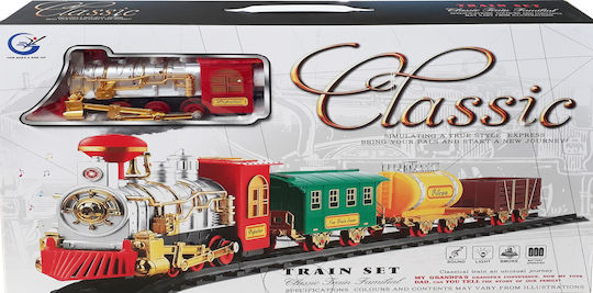 Classic Set with Train with Sound, Light, and Smoke for 6++ Years