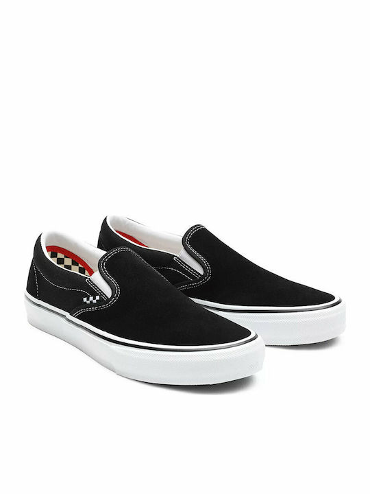 Skate Men's Slip-Ons Black