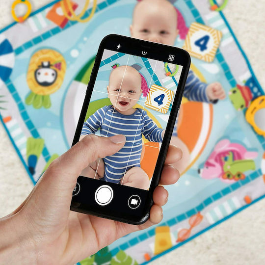 Fisher Price Dive Right in Activity Χαλάκι Δραστηριοτήτων για Νεογέννητα