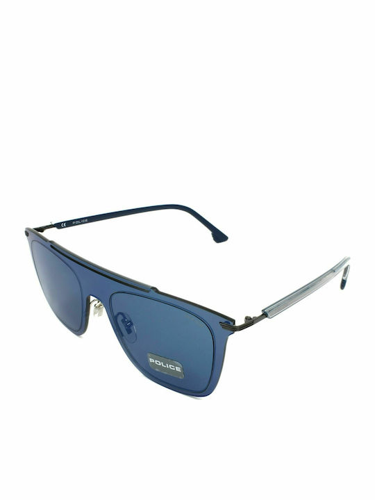 Police Sonnenbrillen mit Blau Rahmen SPL581 627B