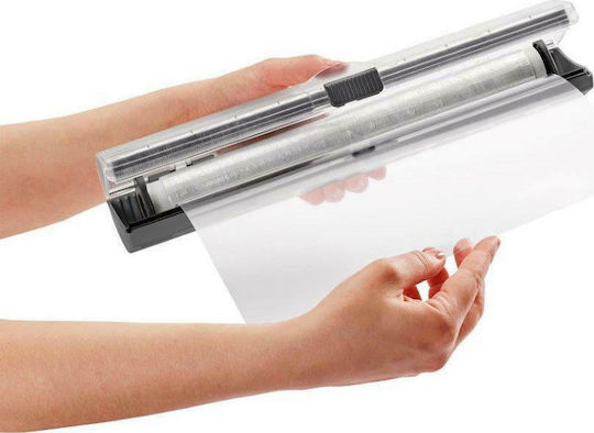 Metaltex X-Roll Βάση για Χαρτί Κουζίνας Πλαστική Γκρι 36x6x8cm