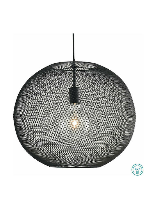 Fan Europe Esedra Pendant Light Single-Light for Socket E27 Black