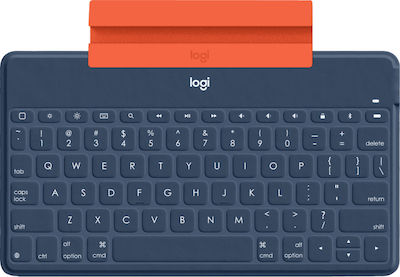 Logitech Keys-To-Go Fără fir Bluetooth Doar tastatura Engleză US Albastru