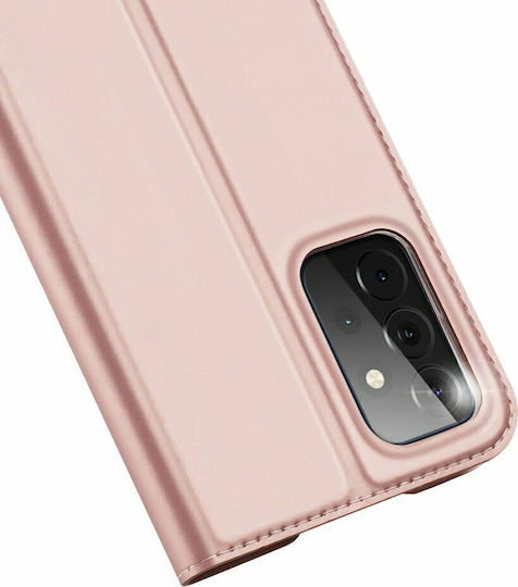 Dux Ducis Skin Pro Buchen Sie Synthetisches Leder Rosa (Galaxy A72)