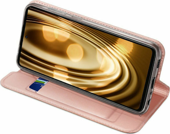 Dux Ducis Skin Pro Buchen Sie Synthetisches Leder Rosa (Galaxy A72)