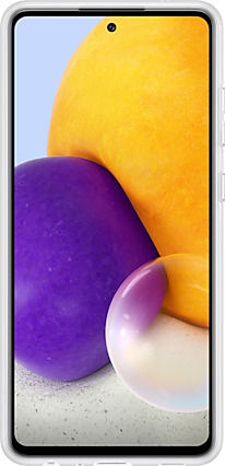 Samsung Clear Standing Cover Back Cover Πλαστικό / Σιλικόνης Διάφανο (Galaxy A72)