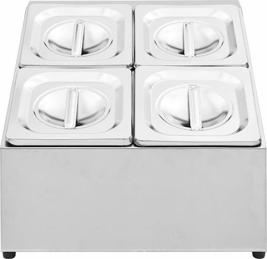vidaXL Base for Gastronorm Basins Commercial Cooking Accessories 1pcs