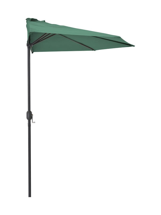 Garten- und Terrassen-Sonnenschirm Rundschreiben Aluminium Grüne Φ3xΥ2.23m