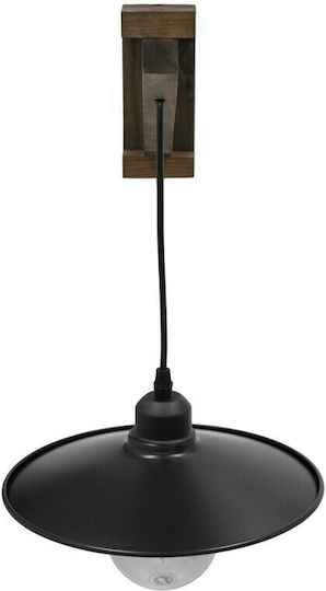 GloboStar Jonas Vintage Lampa De Perete Cu Bază De Bec E27 Maro 26x50x50cm