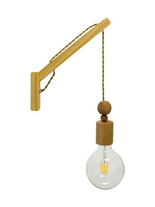 GloboStar Novo Φωτιστικό Τοίχου Μπεζ 27x65εκ. GloboStar Novo Φωτιστικό Τοίχου Μπεζ 27x65εκ.