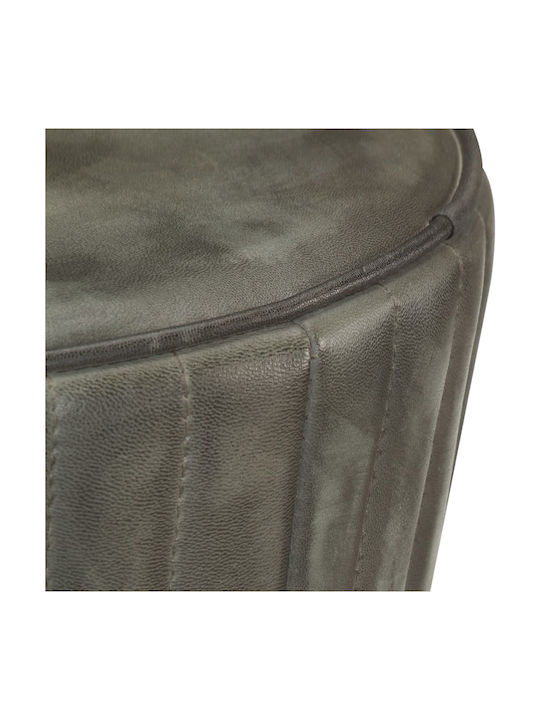 Stool Bar with Adjustable Height Antique Grey 37x37x76cm