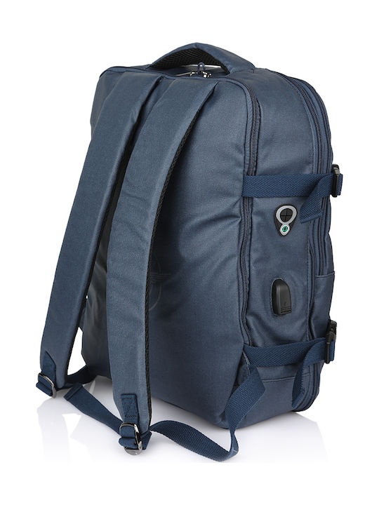 Aeronautica Militare Backpack Navy Μπλε