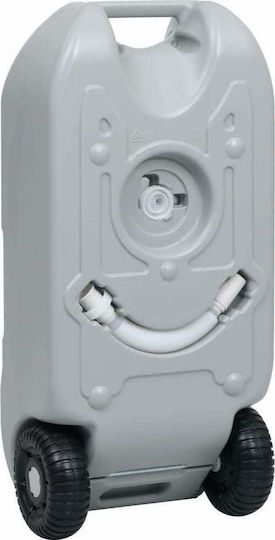 vidaXL 30134 Πλαστικό Μπιτόνι Νερού με Ρόδες 40lt
