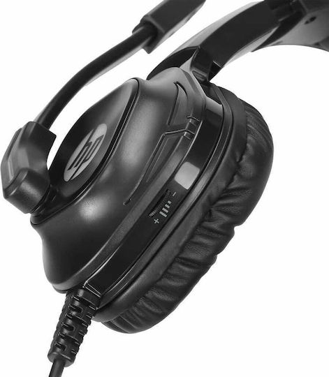 HP DHE-8002 Over Ear Gaming Headset με σύνδεση 2x3.5mm / USB