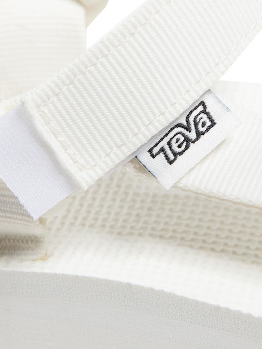 Flatform Universal Women's Flat Sandals Sporty Flatforms in White Color