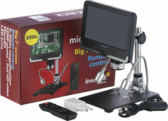 Levenhuk DTX RC2 Ψηφιακό Μικροσκόπιο Εκπαιδευτικό με Οθόνη 200x