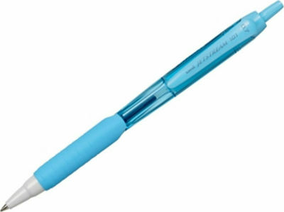 Uni-Ball Jetstream SXN-101FL Ballpoint 0.7mm Sky Blue με Μπλε Μελάνι