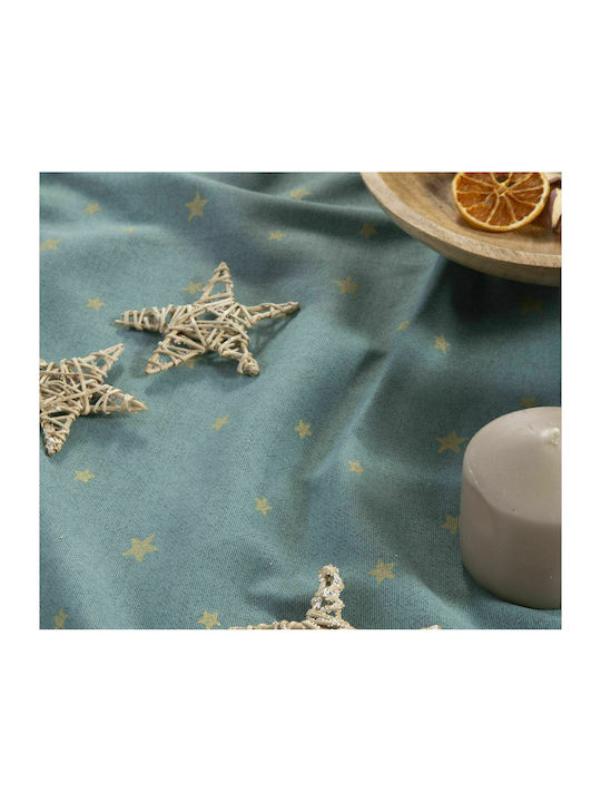 Nef-Nef Homeware Holly Christmas Fabric Tablecloth Ornament L140xW140cm