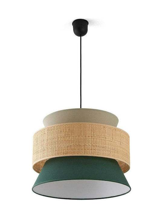 La Redoute Interieurs Rund Lampenschirm Grün mit Durchmesser 40cm