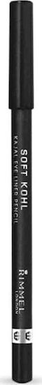 Rimmel Soft Kohl Kajal Eye Liner Pencil Eye Pencil 061 Jet Black