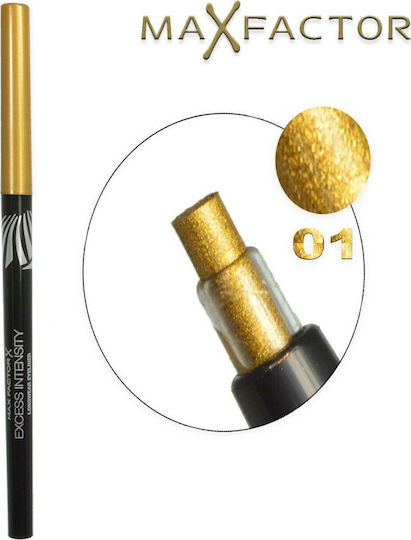 Max Factor Excess Intensity Longwear Eyeliner 01 Gold