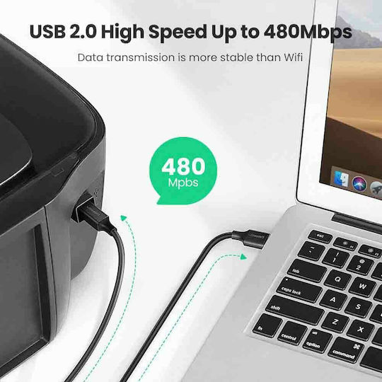 Ugreen 2m USB 2.0 Cable A-Male to B-Male (20847)