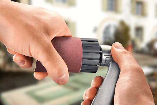 Bosch Texoro Polieren mit Geschwindigkeitsregelung und mit Absaugsystem