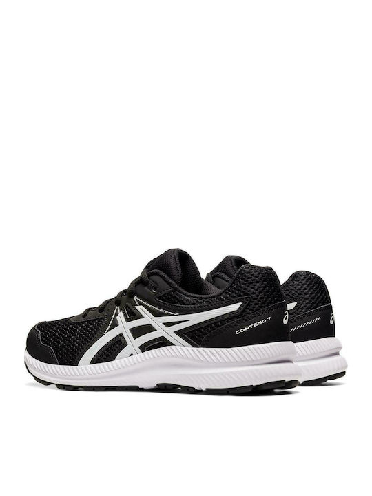 Contend 7 GS Αθλητικά Παιδικά Παπούτσια Running με Κορδόνια Μαύρα