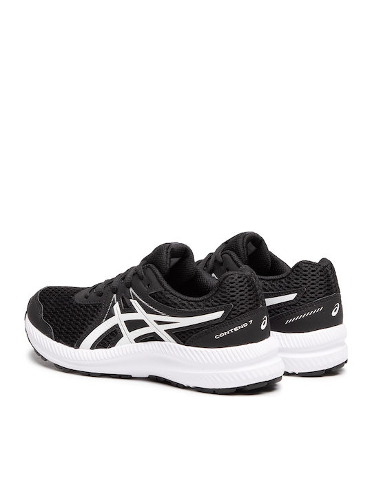 Contend 7 GS Αθλητικά Παιδικά Παπούτσια Running με Κορδόνια Μαύρα