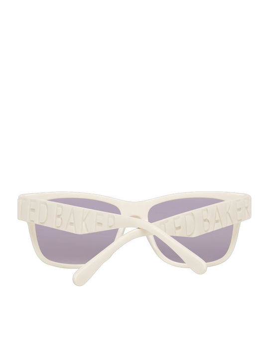 Ted Baker Women's Sunglasses with White Plastic Frame TB1565 832