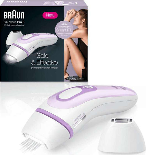 Braun Silk-Expert Pro 3 Epilator Machine Laser for the Body PL3132