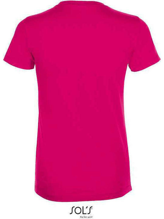 Sol's Regent Γυναικείο Διαφημιστικό T-shirt Κοντομάνικο σε Χρώμα Sol's Regent Γυναικείο Διαφημιστικό T-shirt Κοντομάνικο σε Χρώμα