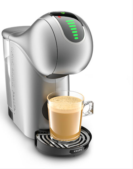 Krups Genio S Touch Kapsel-Kaffeemaschine Dolce Gusto Druck 15bar Silber