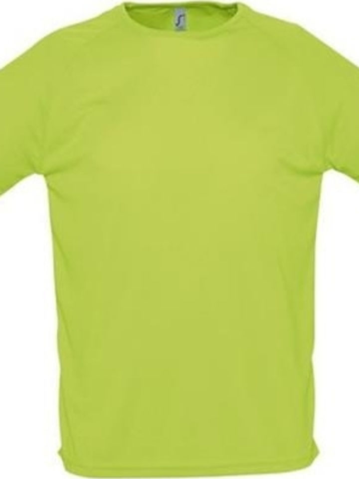 Sol's Sporty Werbe-T-Shirt in Grün Farbe