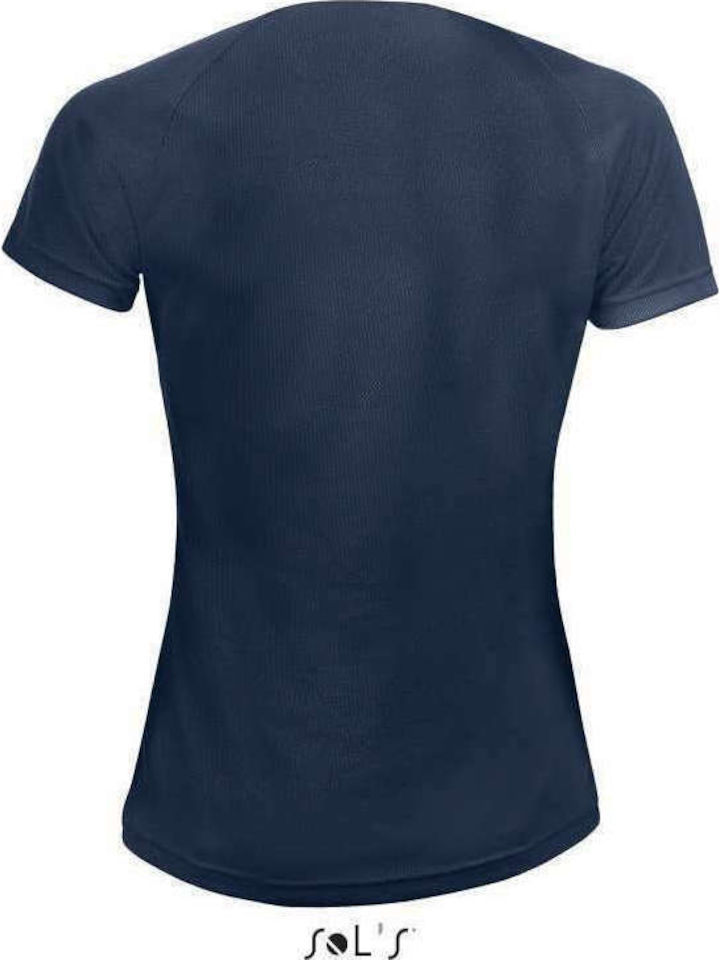 Sol's Sporty Women's Short Sleeve Promotional T-Shirt French Navy