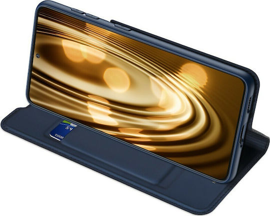 Dux Ducis Skin Pro Портмоне Изкуствена кожа Син (Galaxy S21+ 5G)