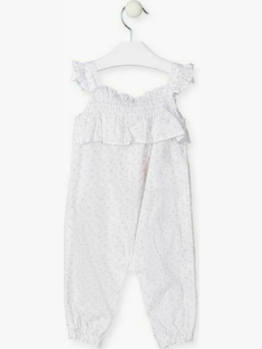 Losan Baby-Strampler Weiß