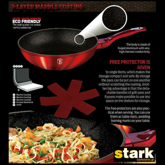 Berlinger Haus Wok Din Aluminiu Cu Acoperire Antiaderentă 28cm