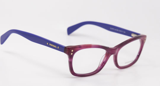 Diesel Rame Ochelari Pentru Femei Din Acetat Violet DL5073-083